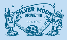 Load image into Gallery viewer, Chambray Silver Moon Characters Shirt