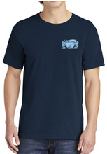 Load image into Gallery viewer, Navy Blue Silver Moon Characters Shirt