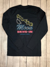 Load image into Gallery viewer, Retro Neon Front & Back Long Sleeve T-Shirt