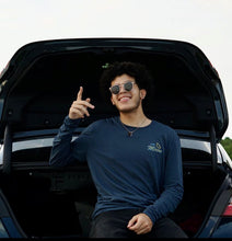 Load image into Gallery viewer, Retro Neon Front & Back Long Sleeve T-Shirt