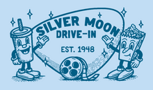 Load image into Gallery viewer, Chambray Silver Moon Characters Shirt
