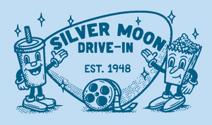 Chambray Silver Moon Characters Shirt