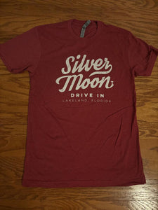 Cardinal Red Classic Silver Moon T-Shirt